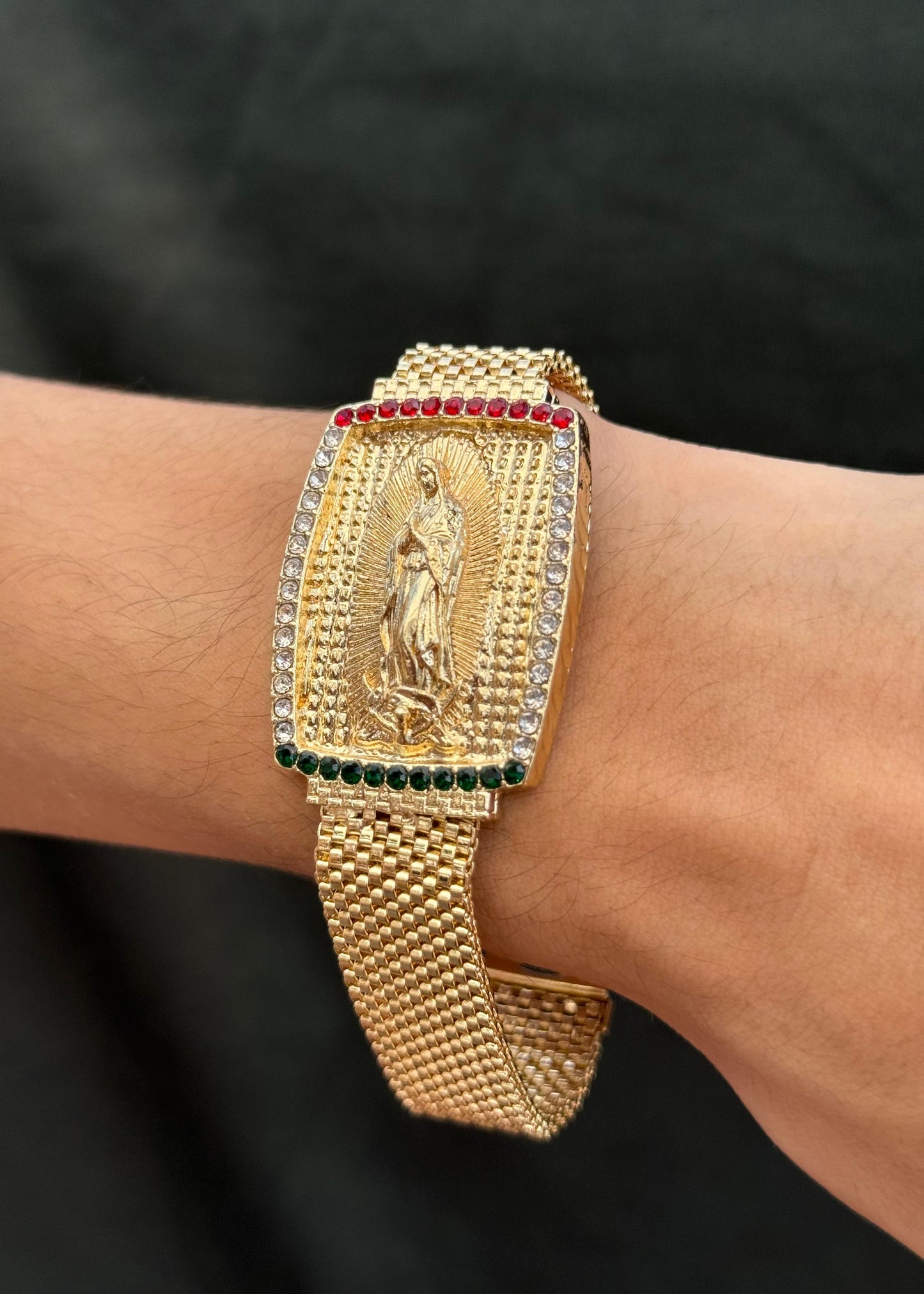 PULSERA VIRGEN GUADALUPE (20 CM) N