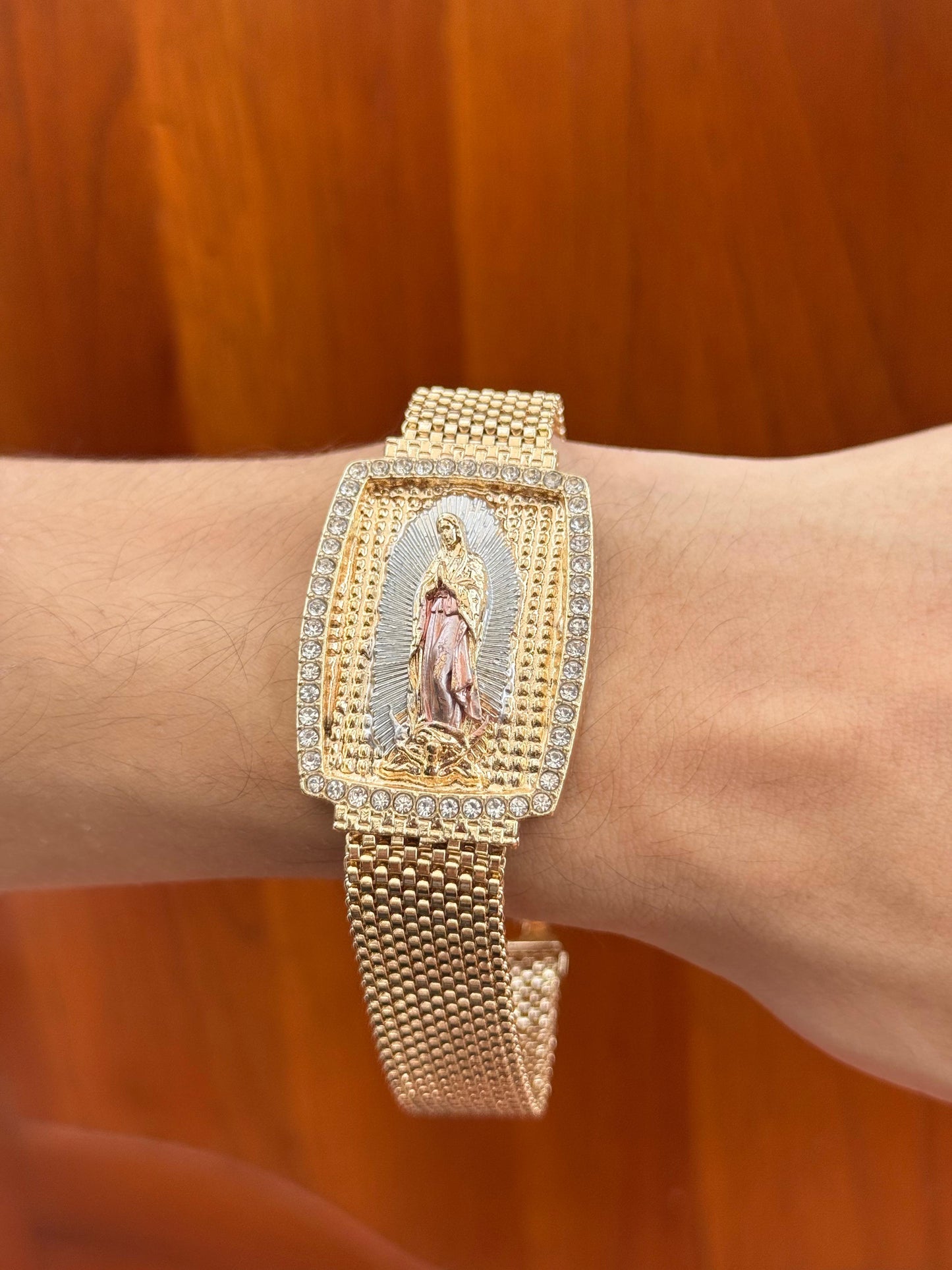 PULSERA VIRGEN GUADALUPE (20 CM) N