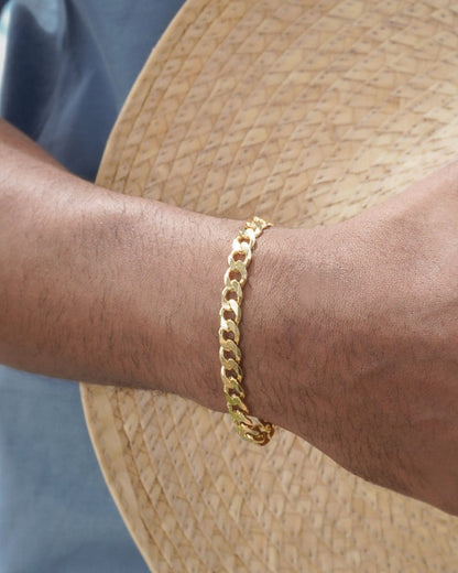 Pulsera Cubana ( 6 MM ) 20 Cm