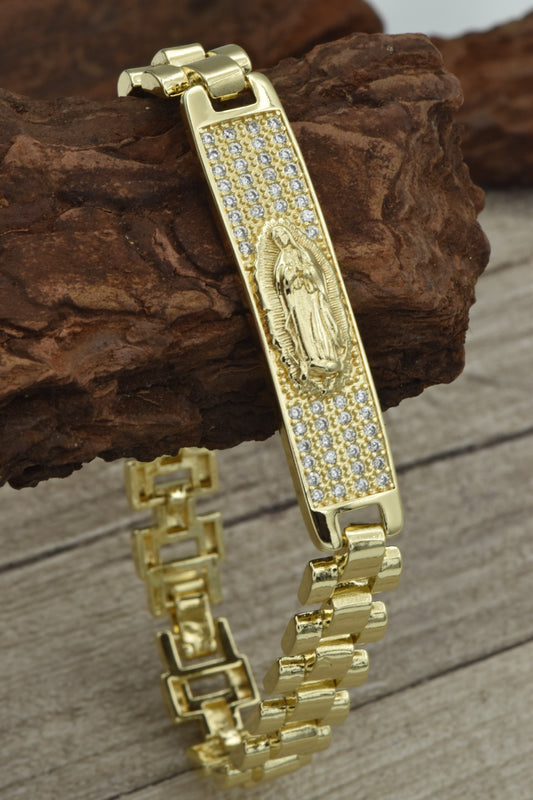 PULSERA VIRGEN GUADALUPE (20 CM)