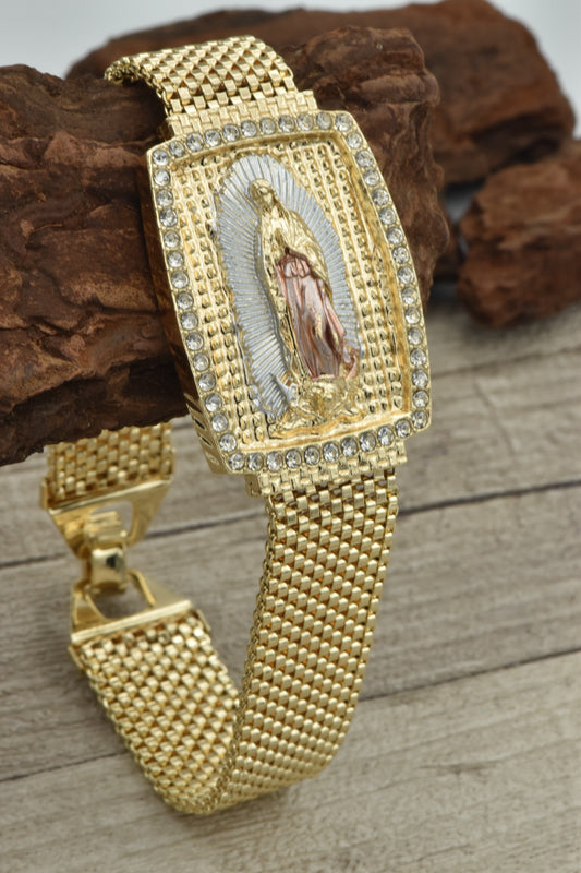 PULSERA VIRGEN GUADALUPE (20 CM) N