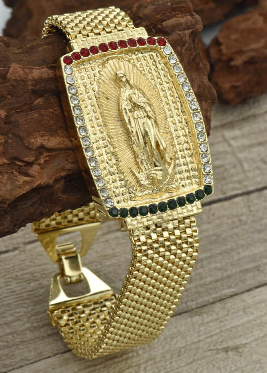 PULSERA VIRGEN GUADALUPE (20 CM) N