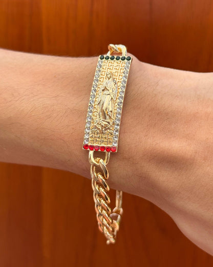 PULSERA VIRGEN GUADALUPE (20 CM)
